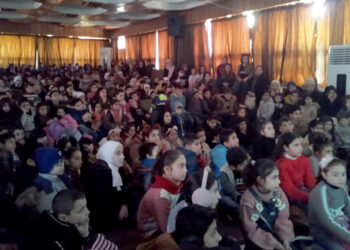 ختام مهرجان فرح الطفولة بحمص