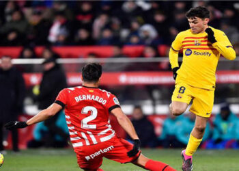 برشلونة يهزم جيرونا ويعزز صدارته للدوري الإسباني