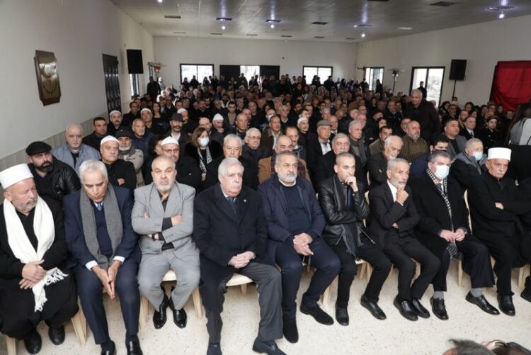 منفذية راشيا في “القومي” كرّمت الأمين الراحل حمد زيتون في أربعينه