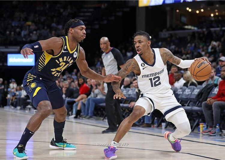 الدوري الأميركي بالسلة للمحترفين.. مورانت يقود غريزليز للنصر