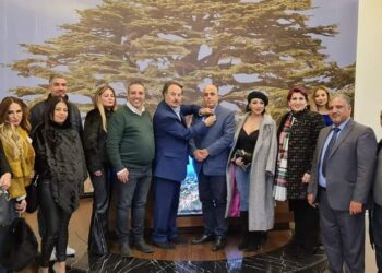 رئيس تجمع الصناعيين في زحلة استقبل نادي روتاري زحلة كابيتول بحضور المحافظ عازار