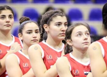 منتخب سورية لكرة السلة للناشئات يتوج بلقب بطولة غرب آسيا