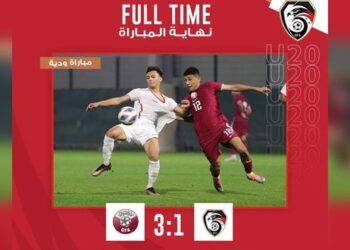 منتخب سورية لكرة القدم للشباب يخسر أمام نظيره القطري ودياً