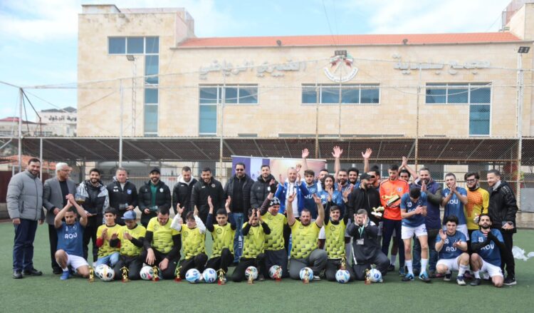 “الحنان” تفوز على “العربية المفتوحة” بمباراة استعراضية إنسانية