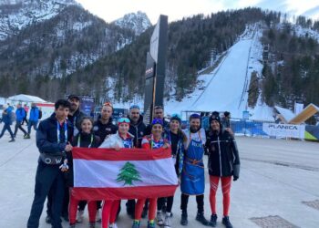 منتخب لبنان للرجال والسيدات إلى بطولة العالم بالتزلّج في سلوفنيا