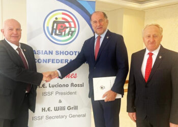 مشاركة جلخ في اجتماعات الاتحاد الآسيوي للرماية