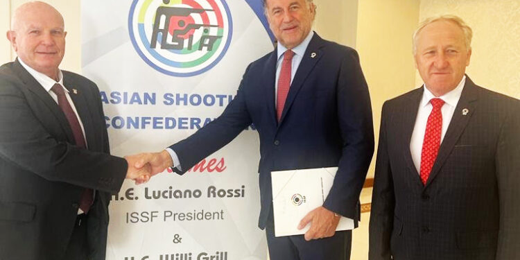 مشاركة جلخ في اجتماعات الاتحاد الآسيوي للرماية