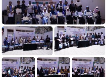 اليمن.. مؤسسة نماء تستكمل توزيع الحقائب المهنية وتستهدف في يومها الثاني 114 خريجاً.