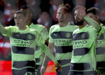مانشستر سيتي يفوز على نادي بريستول سيتي بمسابقة كأس الاتحاد الإنكليزي