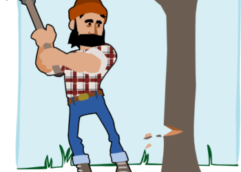 الحطاب والفأس