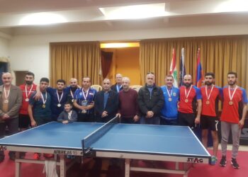 بطولة بيروت في كرة الطاولة اللقب لقوى الأمن الداخلي