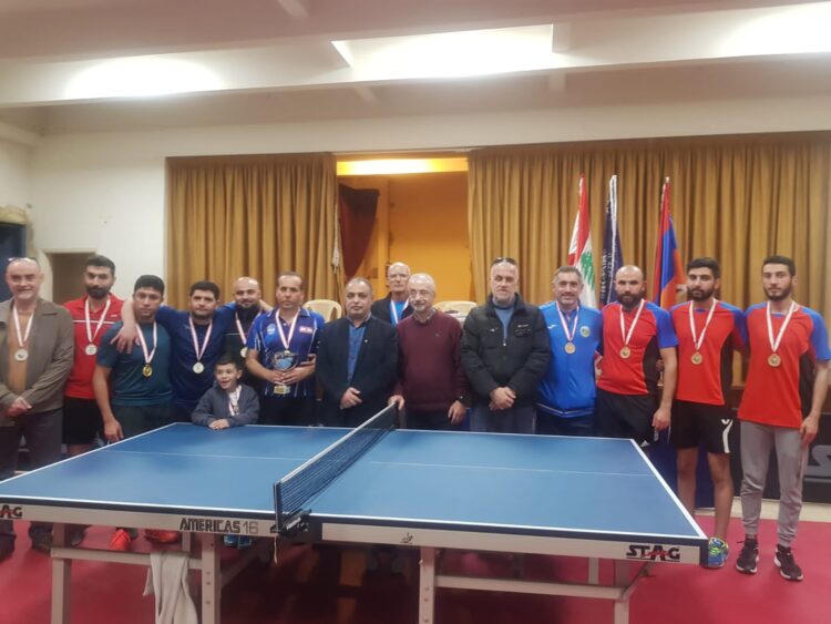 بطولة بيروت في كرة الطاولة اللقب لقوى الأمن الداخلي