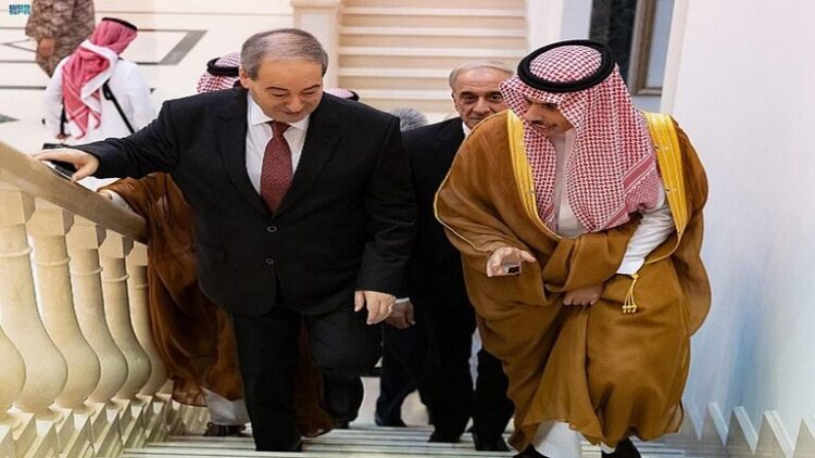 بيان مشترك من دمشق والرياض في ختام زيارة المقداد للمملكة