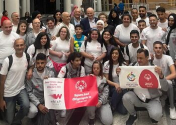 سفير ألمانيا يودع بعثة الأولمبياد الخاص اللبنانية الى الألعاب العالمية