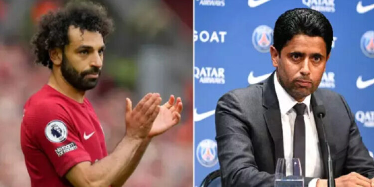 الخليفي يفاوض صلاح لضمّه إلى باريس سان جيرمان