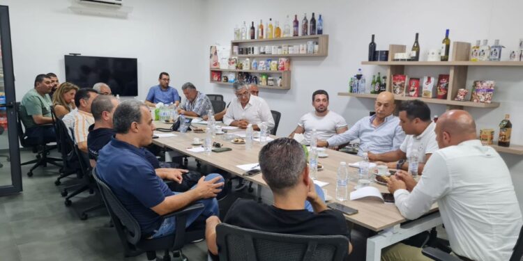 رؤساء وممثلو بلديات عيتنيت، باب مارع، صغبين، عين زبدة، خربة قنافار، تل ذنوب ,عانا، عميق: توصيات لضبط الطاقة الكهربائية وقمع التعديات