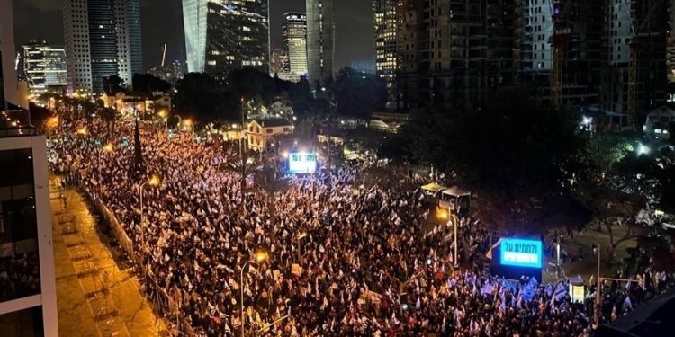 اضطرابات تل أبيب والإدارة المأزومة…