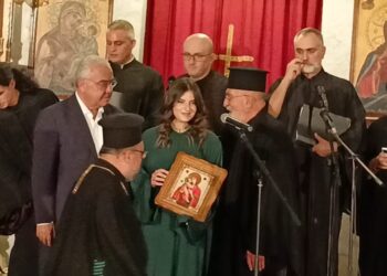 راشيا أحيت عيد رقاد السيدة العذراء.. وسكاف وسعد سلما المرنمة وهبة أيقونة العذراء