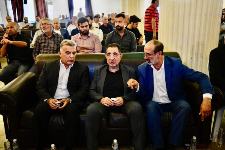 محور السبت34 من حرمون: عالم الصحافة والسياسة والفكر والإعلام شيّع العلم الباسق طلال سلمان بزحف مهيب في شمسطار