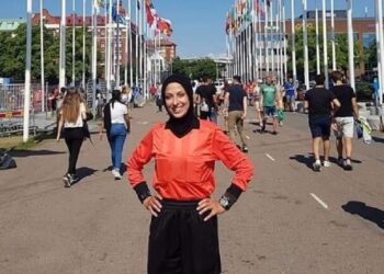 الفلسطينية هبة سعدية تدخل تاريخ كأس العالم للسيدات