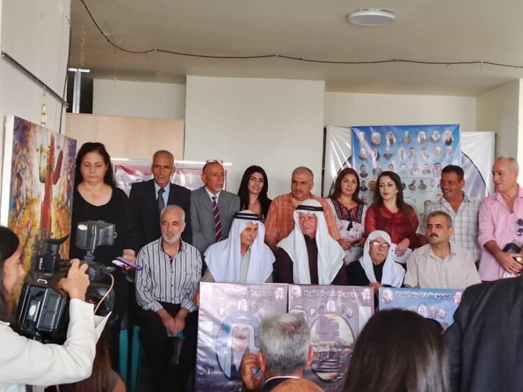 تكريم المجاهدين أبو هرموش ونصر ومنذر في السويداء