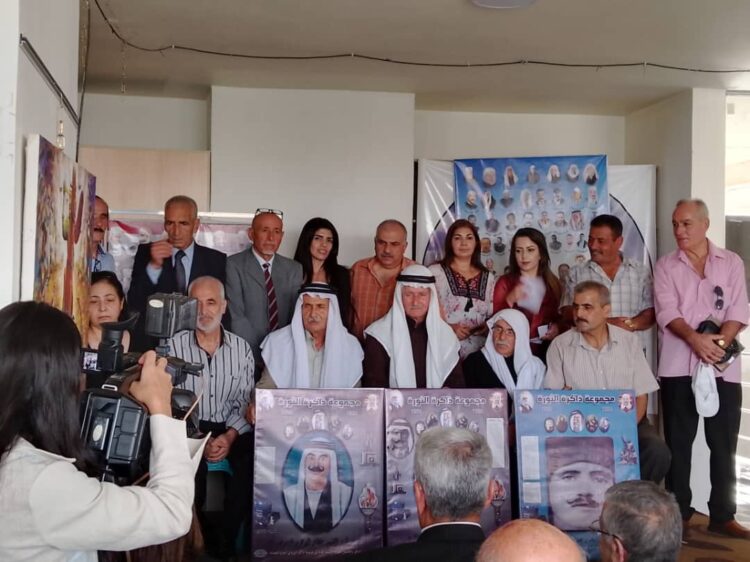 تكريم المجاهدين أبو هرموش ونصر ومنذر في السويداء