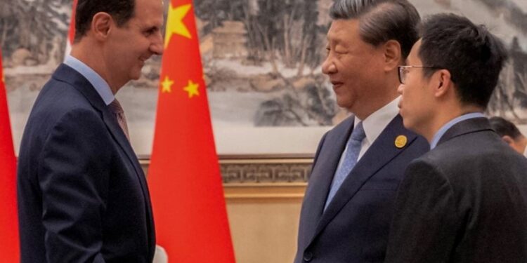 شراكة استراتيجية صينية سورية