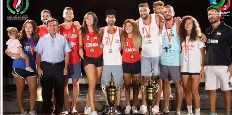 لبنان بطل دورة اللاذقية