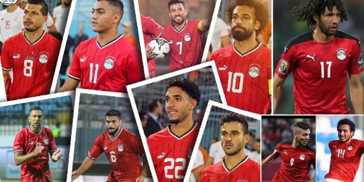 تشكيلة منتخب مصر ضد زامبيا والجزائر