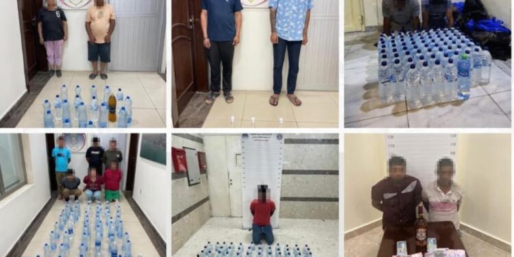 ‏ الأمن يضبط مروجي الخمور