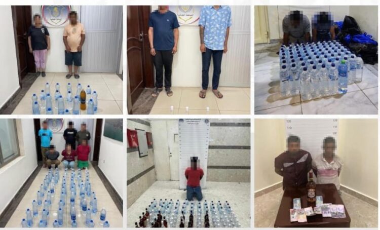  الأمن يضبط مروجي الخمور