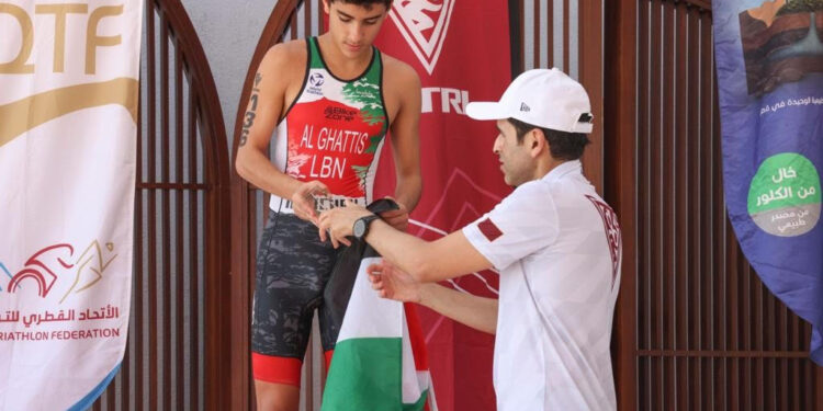 أكواتلون الدوحة: غطيس ثانياً