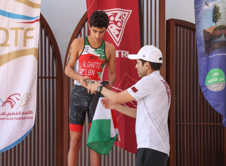 أكواتلون الدوحة: غطيس ثانياً