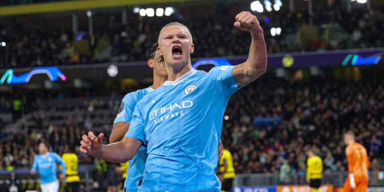 هالاند يكسر رقم مبابي