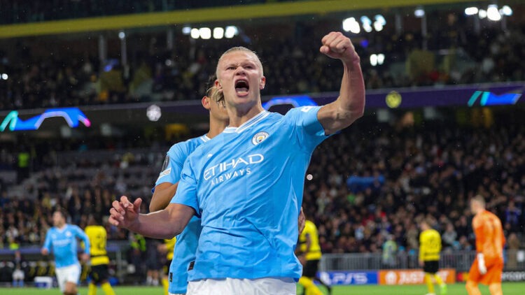 هالاند يكسر رقم مبابي