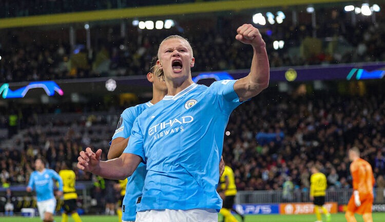 هالاند يكسر رقم مبابي