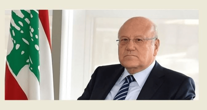 ميقاتي لوزير الخارجية البريطاني: للضغط على الاحتلال لوقف عدوانه لوقف النار على غزة