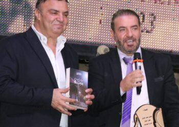 تكريم الفنان والكاتب اللبناني صقر البعيني في منتدى مصر الدولي لكنوز الإبداع