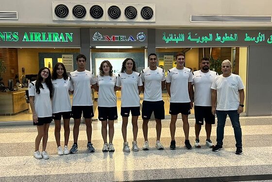 من بعث لبنان بالسباحة للبطولة العربية؟