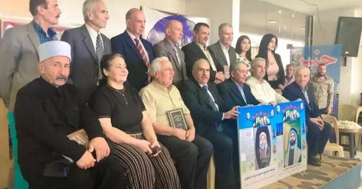 تكريم المجاهدين حسين مرشد رضوان والشهيد سليمان العقباني