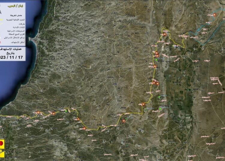 ملخص عمليات المقاومة الإسلامية – الجمعة 17 ت2 2023