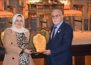 تكريم الدكتورة ملكية بقاح في بيت الحكمة بغداد