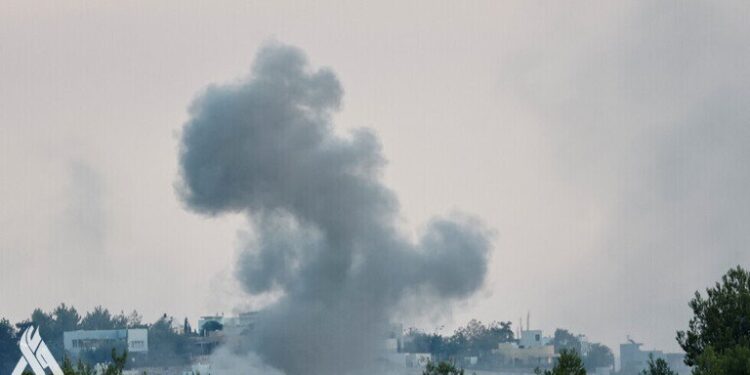 #لبنان_إسقاط مسيرة قتالية صهي.ونية بصاروخ أرض – جو على الحدود اللبنانية
