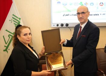 الدكتورة زينب مروة مثلت منصة حرمون في بغداد