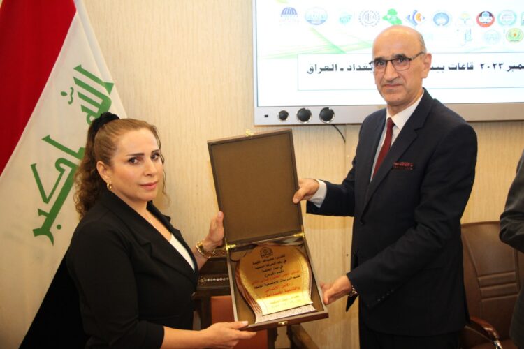 الدكتورة زينب مروة مثلت منصة حرمون في بغداد
