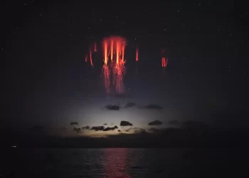 ظهور صواعق العفاريت في الأوروغواي