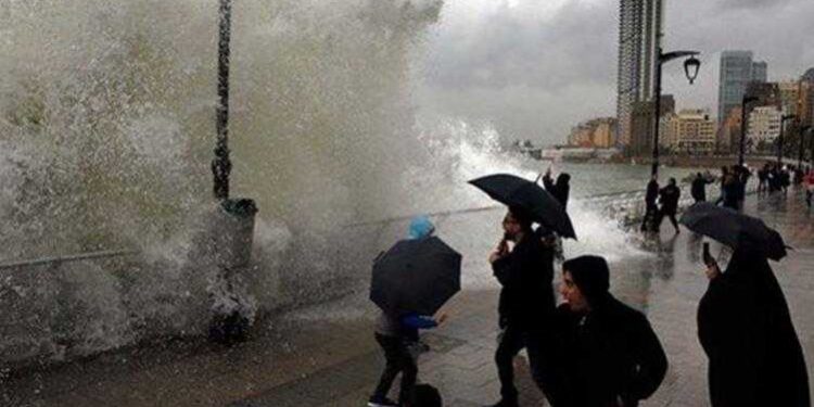 طقس رطب وممطر يسيطر على لبنان