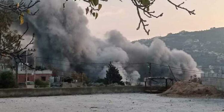 قصف صباحي جنوبا.. والجيش الاسرائيلي يمنع فرق شركة الكهرباء من إصلاح عطل في حولا