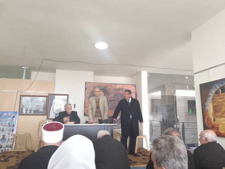 ندوة عن الشاعر حسين صالح طربية وتكريم الدكتور فاروق شرف