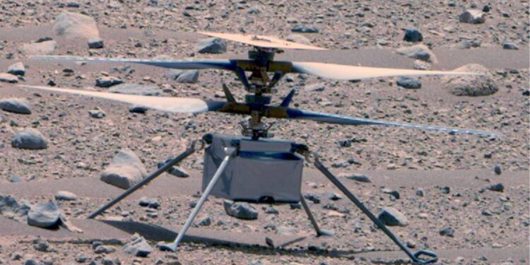 استعادة الاتصال بمروحية المريخ من قبل ناسا بعد صمت دام يومين